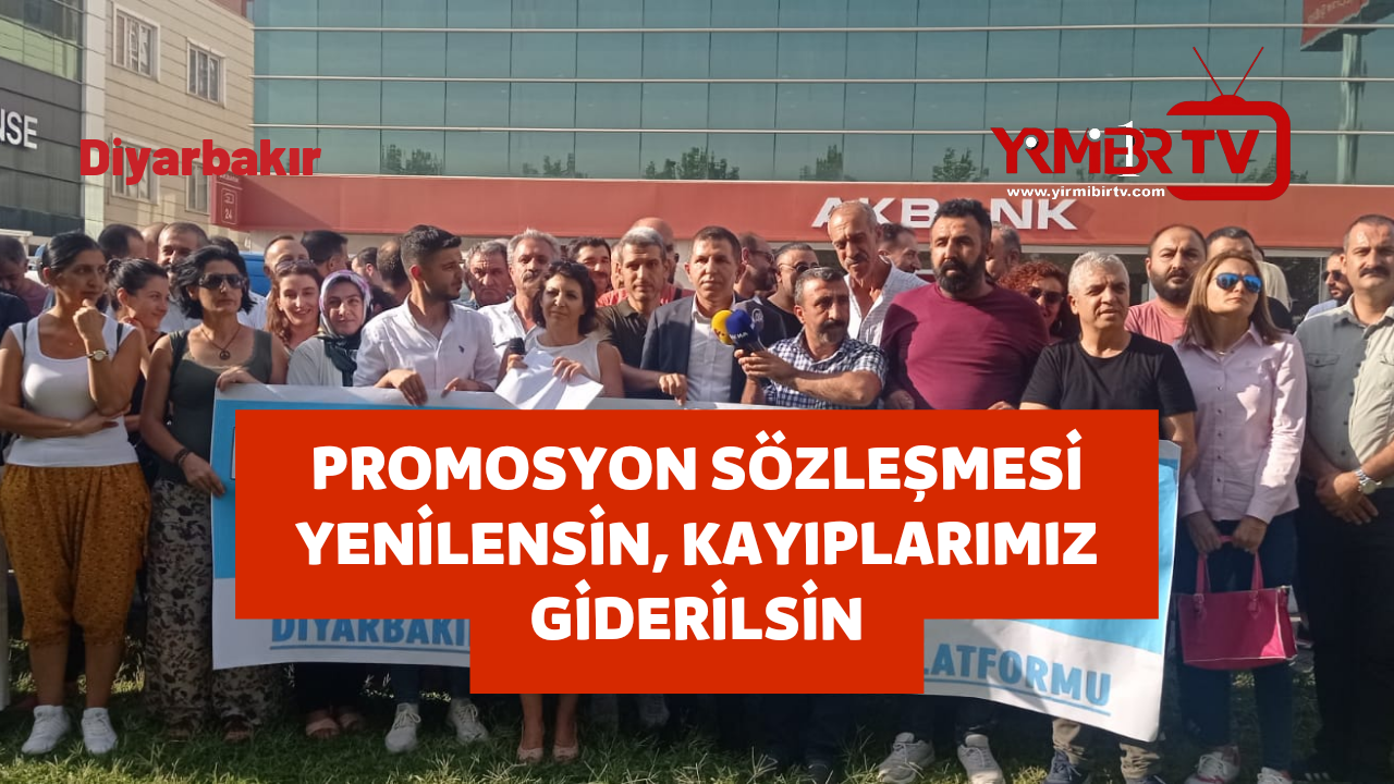 Promosyon sözleşmesi yenilensin, kayıplarımız giderilsin