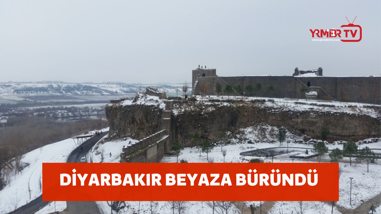 Beyaza bürünen Diyarbakır