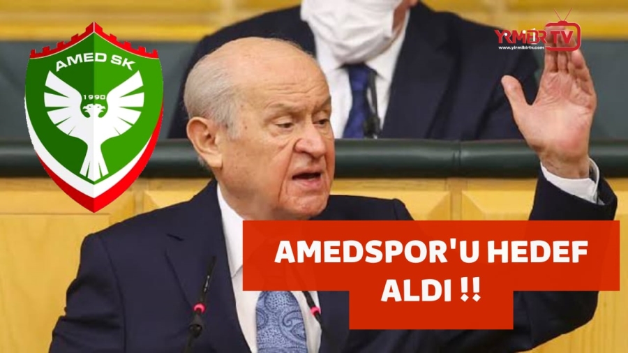 VİDEO - Bahçeli Amedspor’u hedef aldı: Amed diye bir yer yoktur!