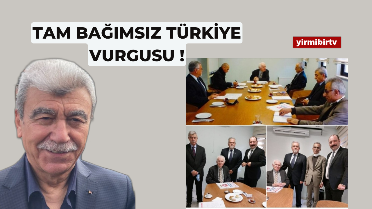 Müdafaa-i Hukuk Vakfı Tam Bağımsız Türkiye şiarıyla yola devam ediyor