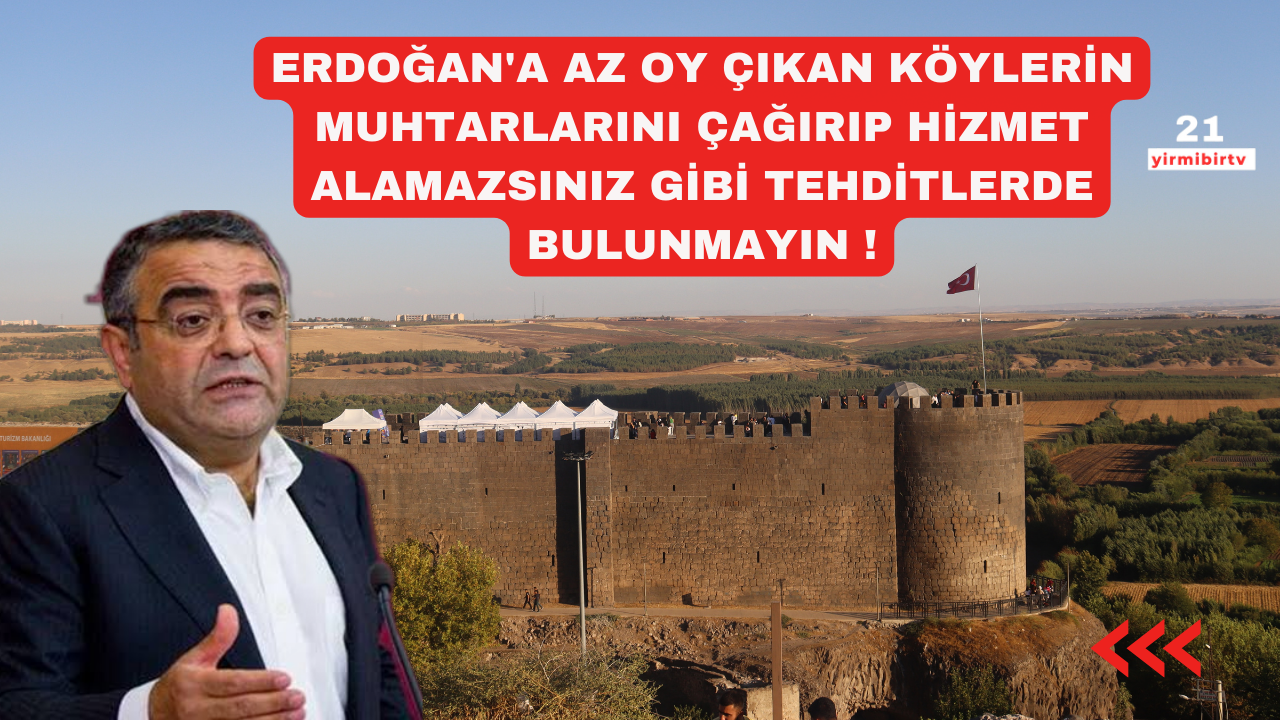 CHP Diyarbakır Milletvekili Sezgin Tanrıkulu, kaymakam ve kayyumları uyardı !