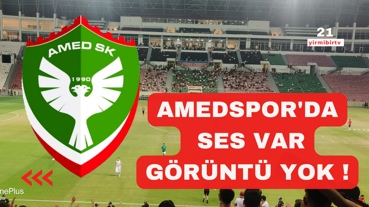 AMEDSPOR YERİNDE SAYIYOR !