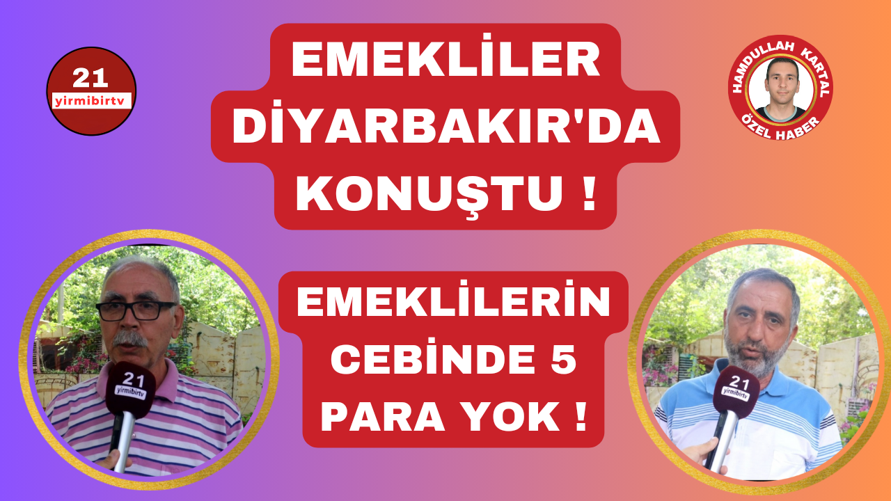 VİDEO HABER - Emekliler Diyarbakır