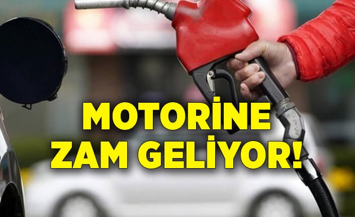 Motorine yine zam geliyor !