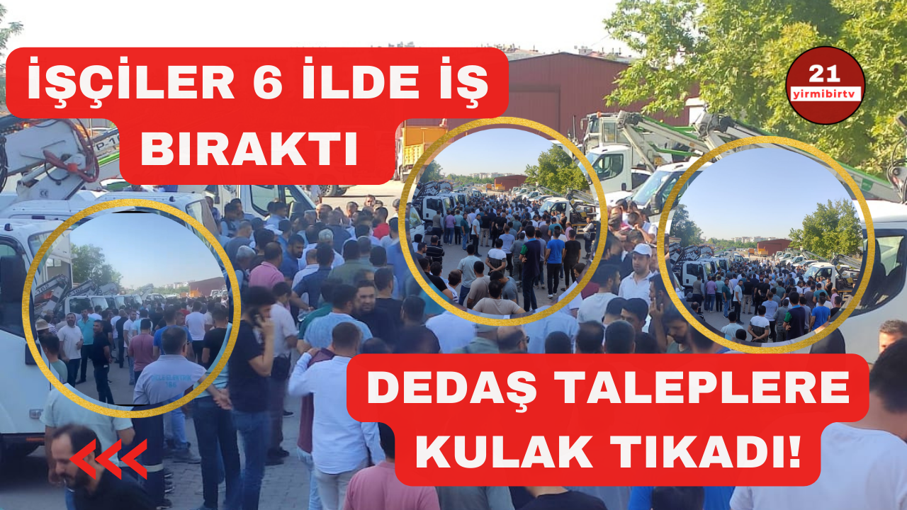 VİDEO HABER - DEDAŞ çalışanları Diyarbakır