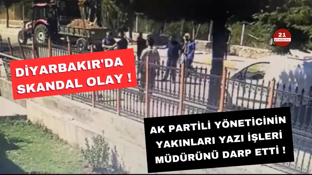 Diyarbakır’da AK Partili başkanın 4 yakını ‘darp’tan tutuklandı