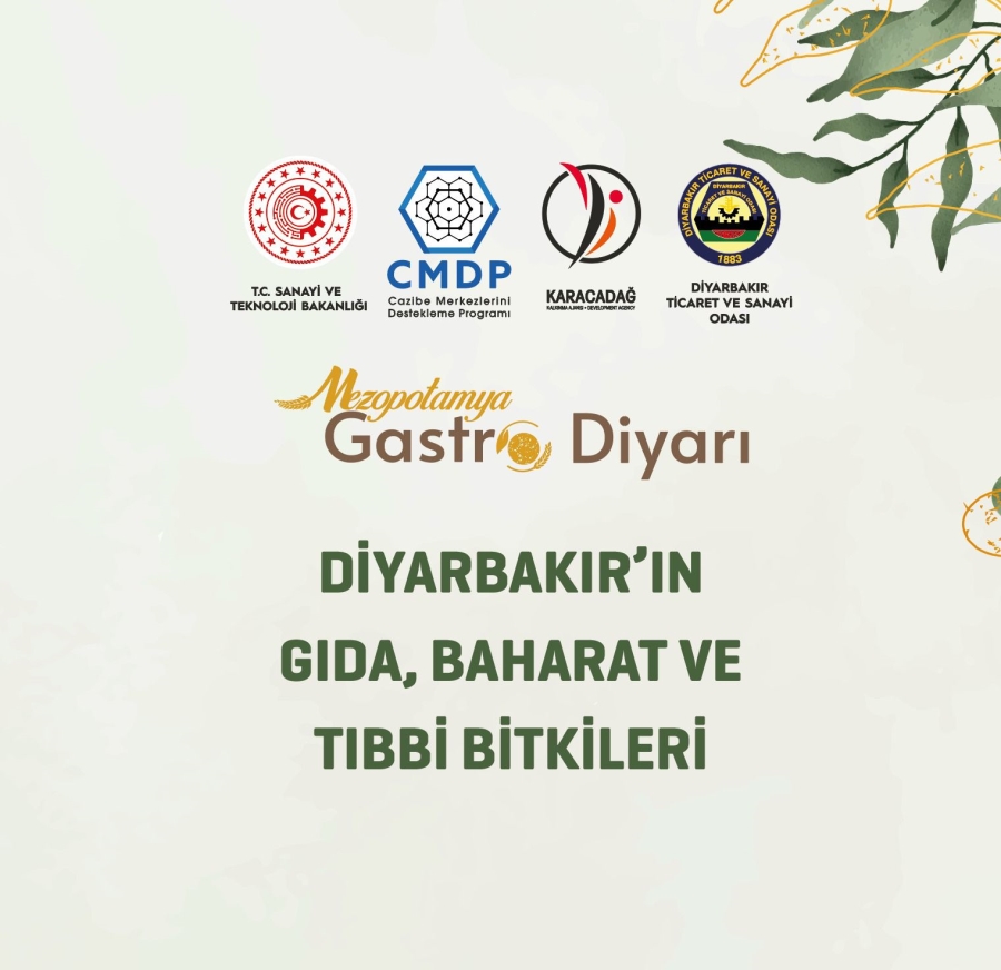 Diyarbakır’ın Gıda, Baharat ve Tıbbi Bitkiler Raporu Yayınlandı