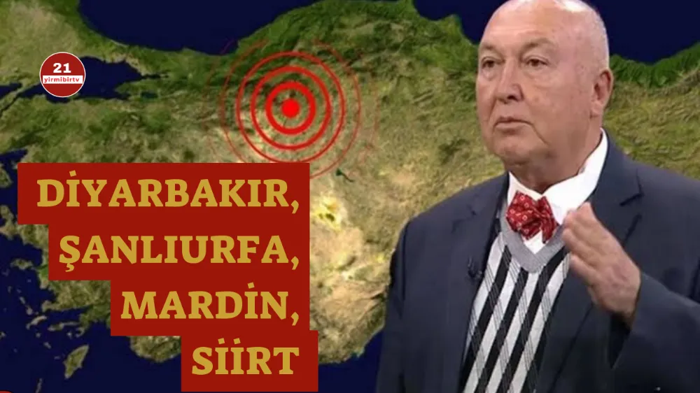 Deprem Uzmanı güvenli illeri açıkladı; Aralarında Diyarbakır