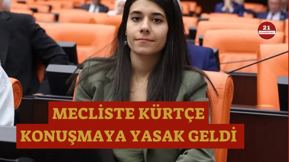 Mecliste Kürtçeye yasak geldi 