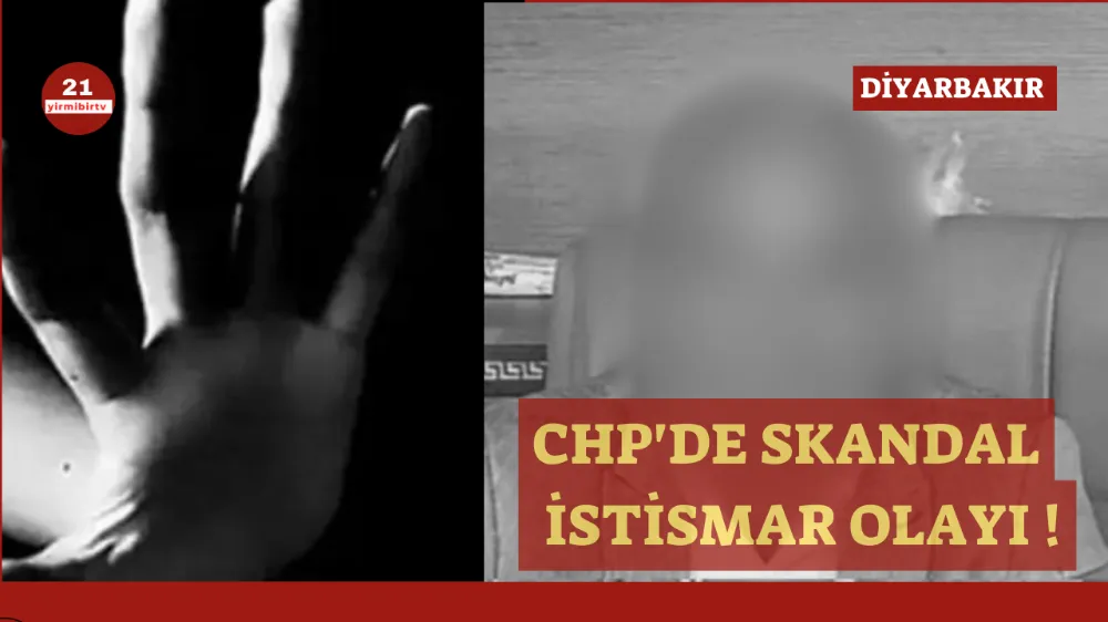 Diyarbakır CHP ilçe başkanı adayına cinsel istimar tutuklaması 