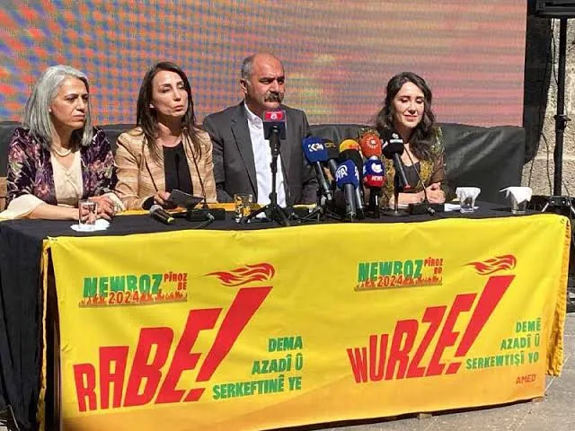 Newroz deklarasyonu Diyarbakır