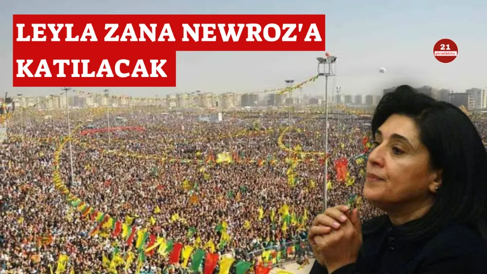 Kürt siyasetçi Leyla Zana Newroz