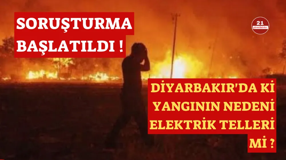 Diyarbakır - Mardin yangınıyla ilgili soruşturma başlatıldı