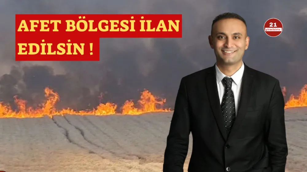 BAŞKAN SİNANOĞLU AFET BÖLGESİ İLAN EDİLSİN 