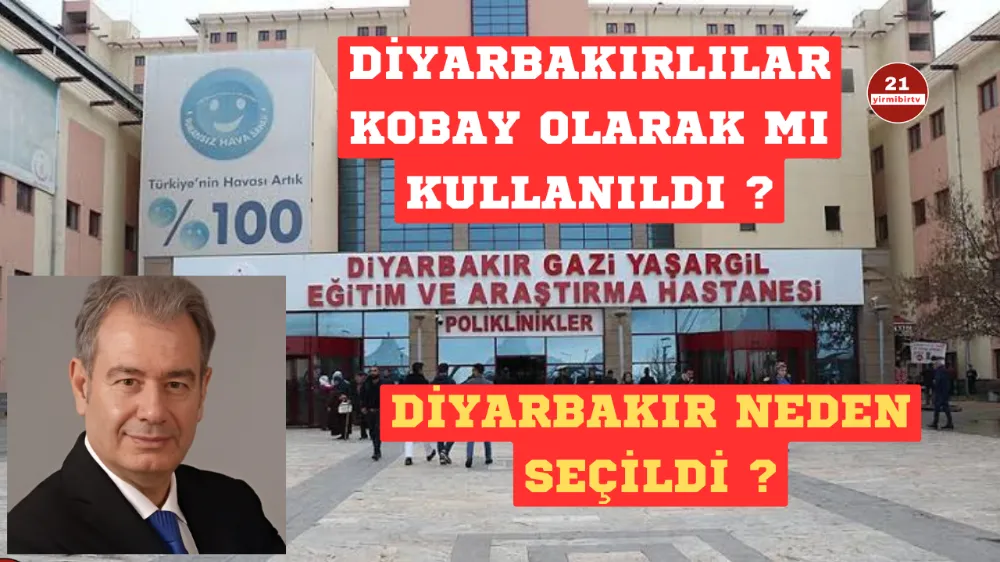 Diyarbakır halkı Türk Işını adlı cihazın denemesinde kobay yapıldı iddiası !