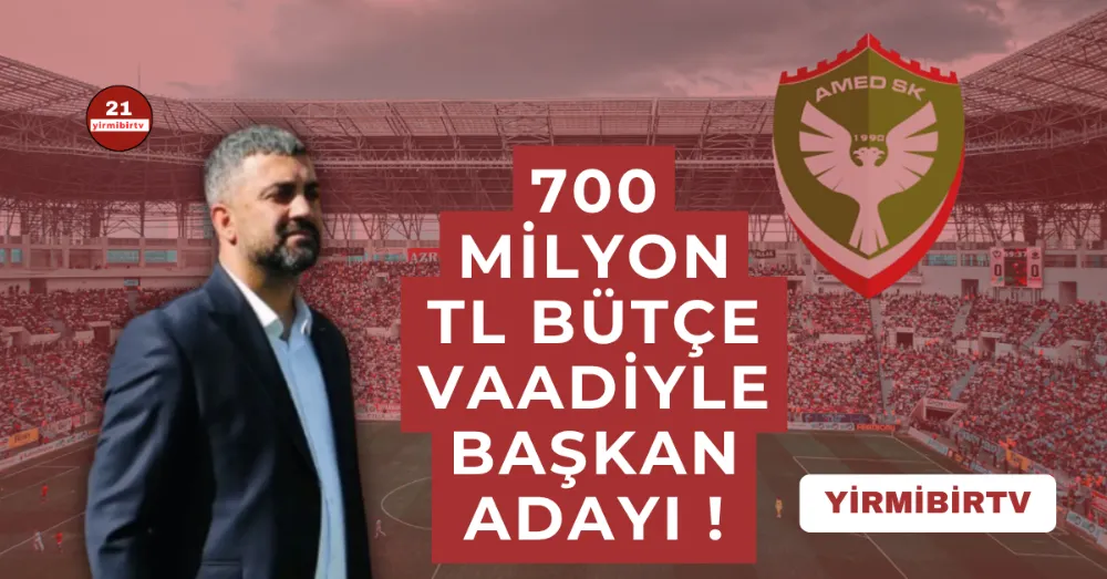 Vanlı İş İnsanı Veysi Gençer’den Sürpriz Adaylık: “Ez Tem” Diyerek Amedspor Başkanlığına Talip Oldu