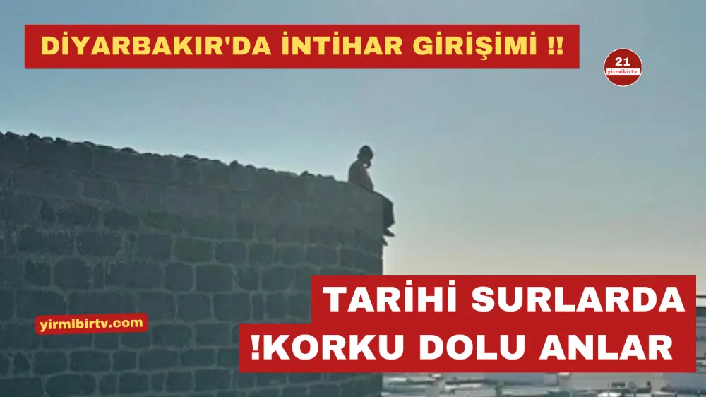 Diyarbakır İçkale’de intihar girişimi: Zabıta ekipleri kadını ikna ederek kurtardı