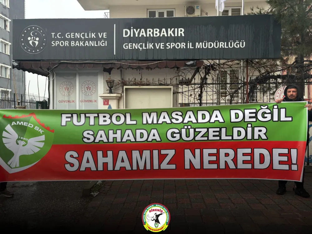 FUTBOL MASADA DEĞİL SAHADA GÜZELDİR, SAHAMIZ NEREDE!