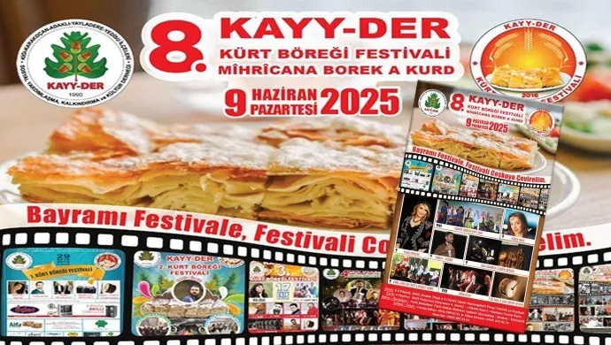 Kürt Böreği Festivali 9 Haziran