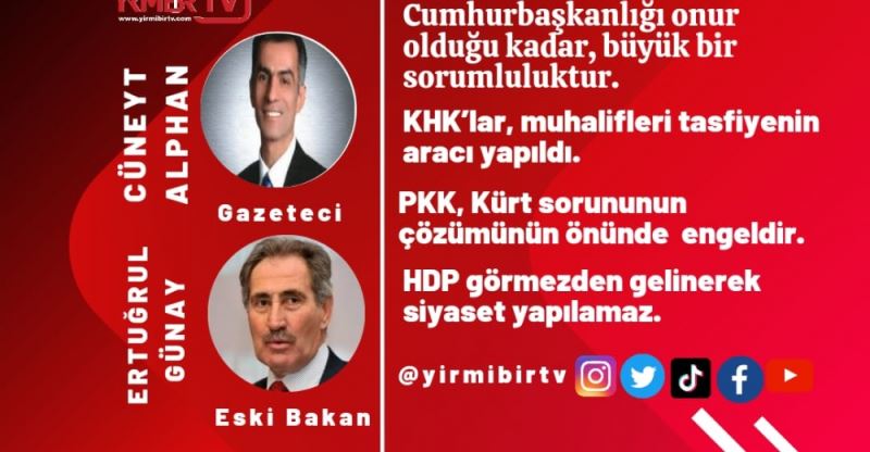 Röportaj - Ertuğrul Günay : KHK, Muhalifleri Tasfiye Amacıdır